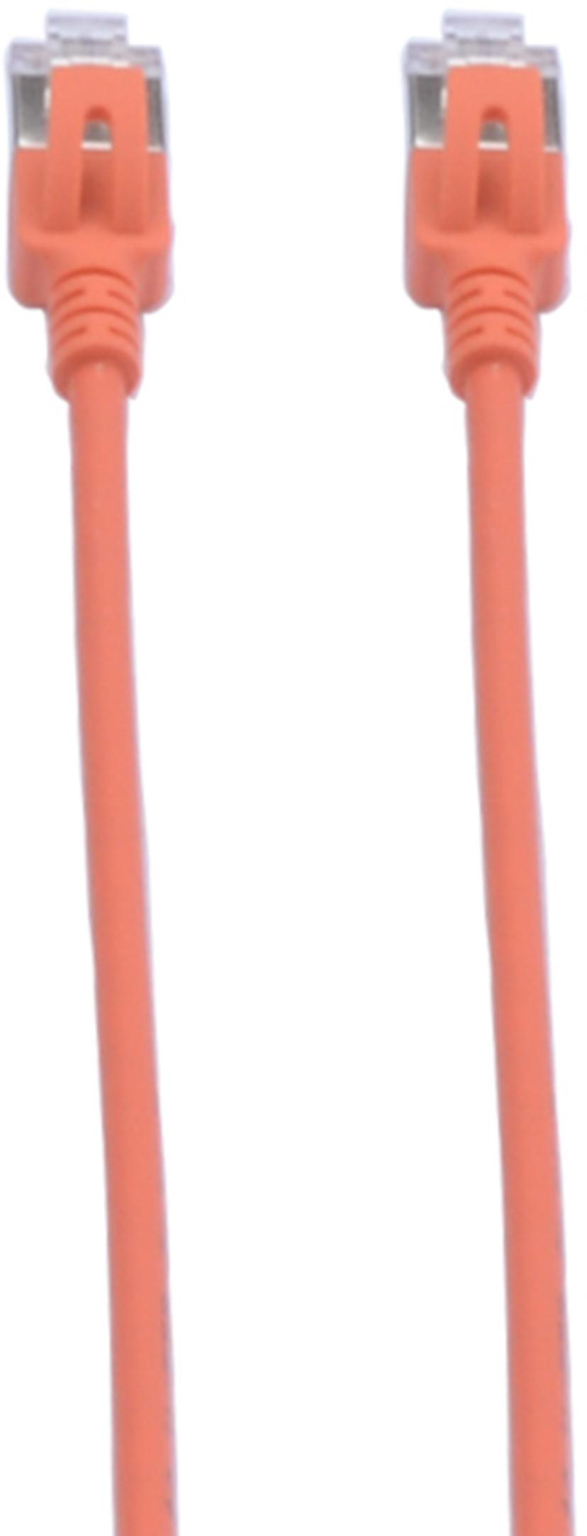 Prokord Nettverkskabel LSZH RJ-45 Cat6a 0.3m Oransje