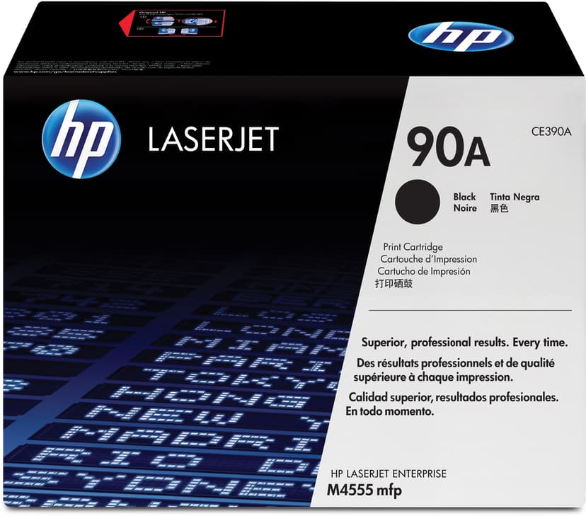 HP Toner Svart 90A 10K - CE390A