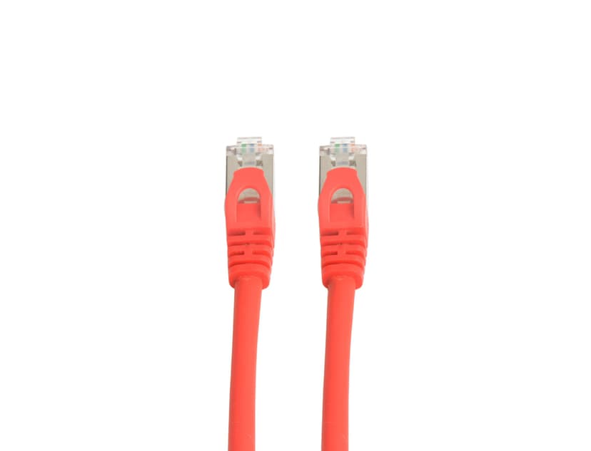 Prokord TP-Cable S/FTP RJ-45 Cat6a 0.5m Rood