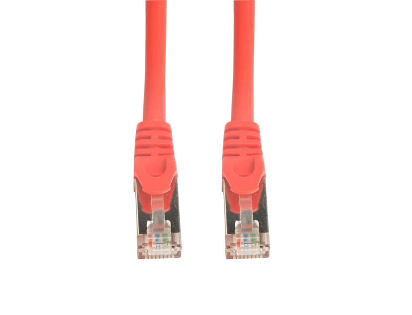 Prokord TP-Cable S/FTP RJ-45 Cat 6A 1m Rood