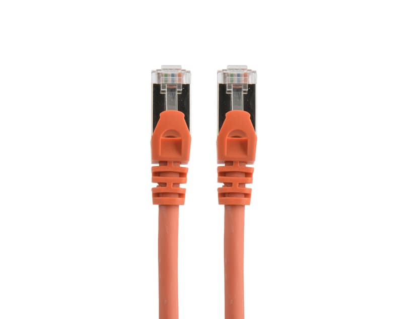 Prokord Nätverkskabel / Patchkabel LSZH RJ-45 Cat 6A 0.5m Orange