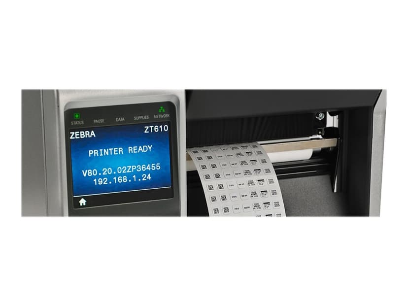 Zebra ZT610 TT 600dpi 4" USB/LAN/BT/Seriell Tear