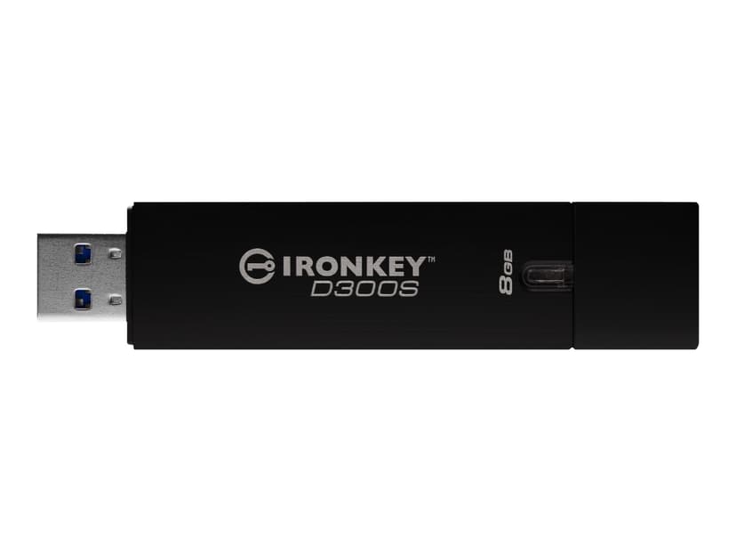 Kingston IronKey D300S 32GB USB Type-A Sort