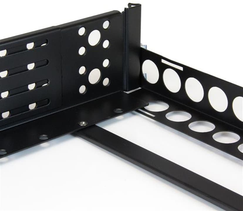 Startech 2U Fixed 19" Adjustable Depth Universal Server Rack Rails