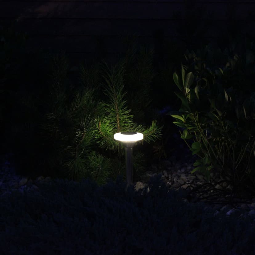 LightsOn Ellips-puutarhavalaisin, alumiini