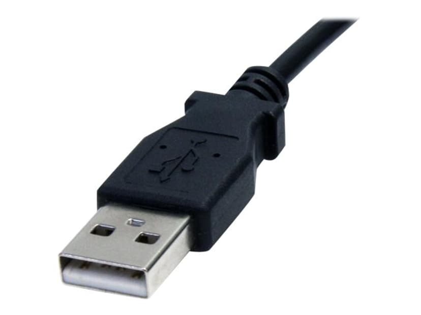 Startech USB to Type M Barrel 5V DC Power Cable 2m USB A Barrel type M Svart