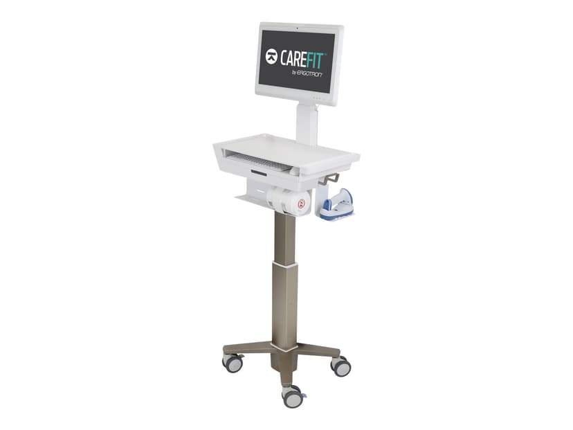 Ergotron CareFit Slim LCD Vaunu, jossa on laatikko