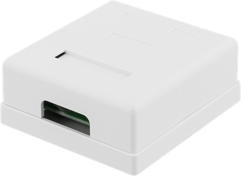 Deltaco Wall Outlet 2-port