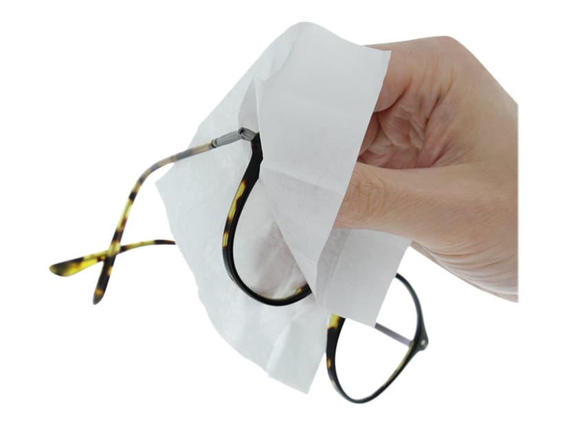 Deltaco Office Cleaning Wipes 52pcs - Smartphone/Glasses/Camera/Mirrors