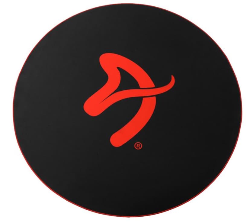 Arozzi Zona Floor Mat - Black/Red