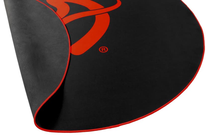 Arozzi Zona Floor Mat - Black/Red