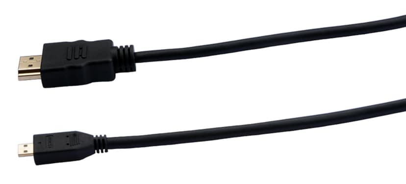 Prokord Cable HDMI - HDMI Micro 0.5m – HDMI 2.0 0.5m 0.5m HDMI HDMI DM Svart