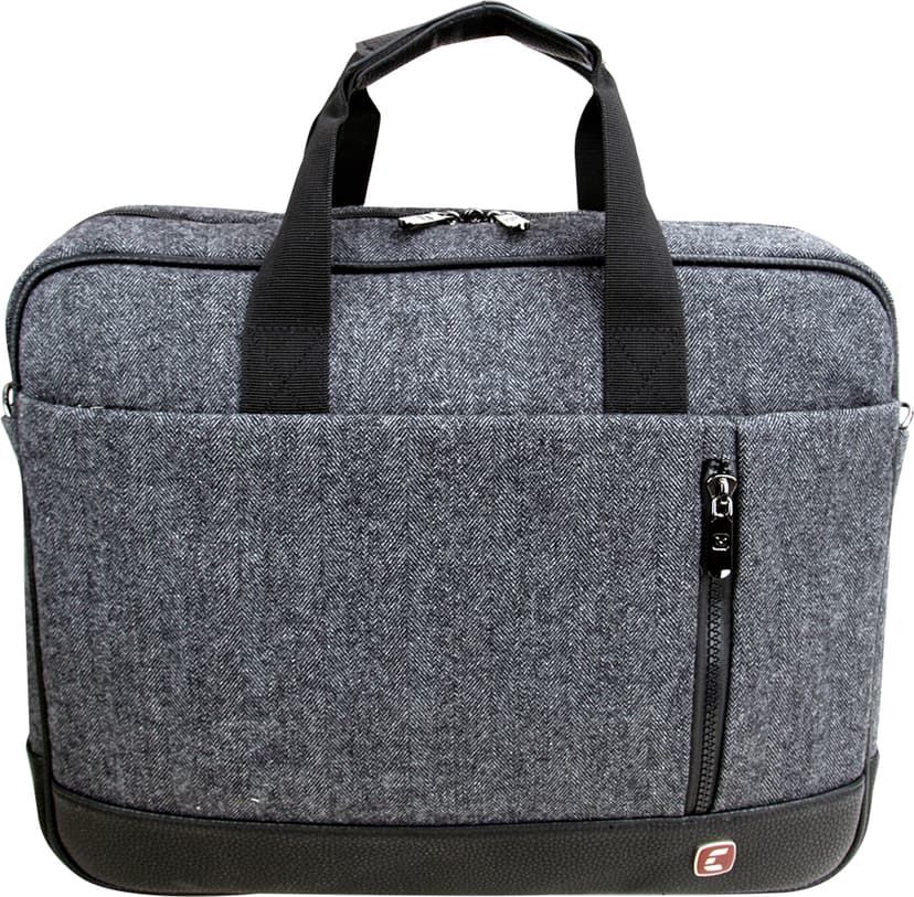 Cirafon Laptop Bag Vintage Taske 15.6" Nylon Sort