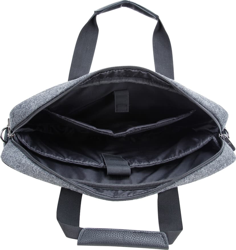 Cirafon Laptop Bag Vintage Taske 15.6" Nylon Sort
