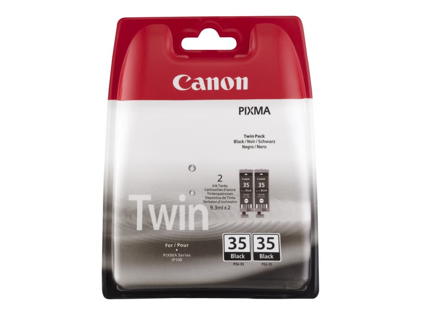 Canon Blekk Svart PGI-35 Twin Pack