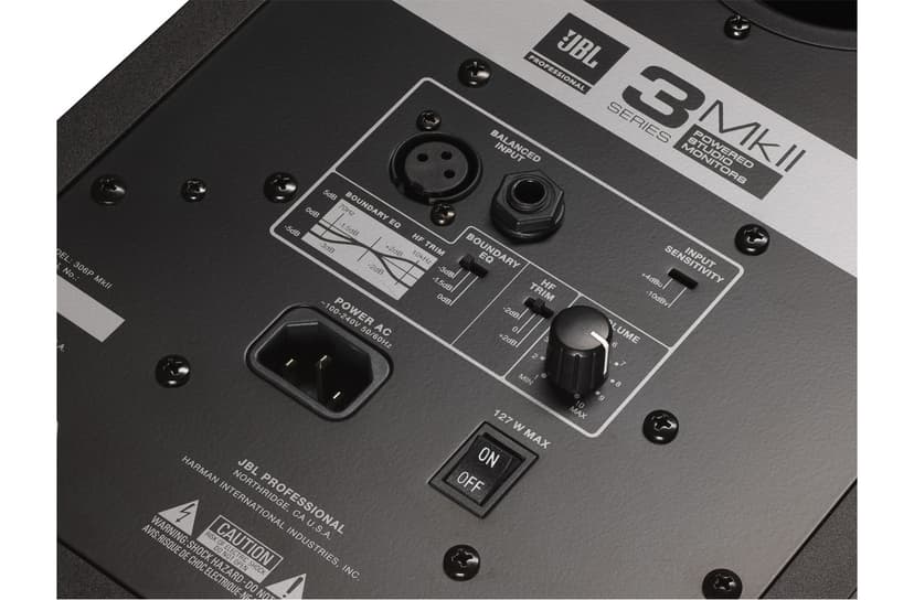 JBL 308P MKII Monitor (Pair) Svart