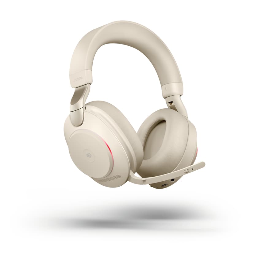 Jabra Evolve2 85 MS - (Fyndvara klass 2) USB Type-C Microsoft Teams Beige