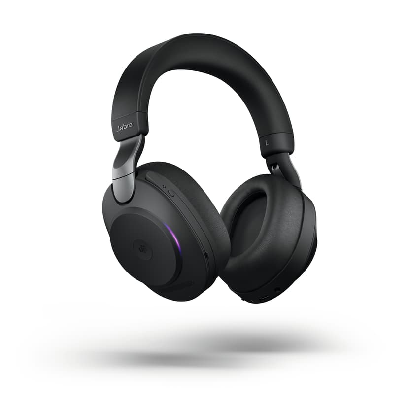 Jabra Evolve2 85 med ladestander USB Type-A Sort Microsoft Teams