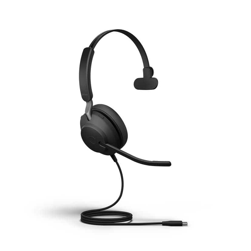 Jabra Evolve2 40 Mono USB-C UC Zwart