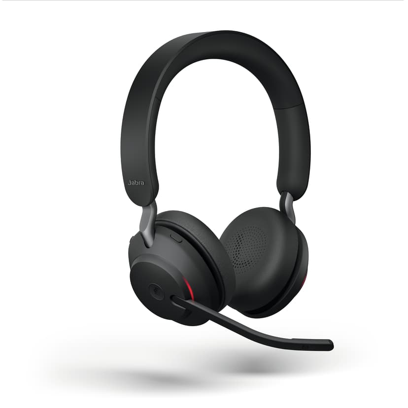 Jabra Evolve2 65 ja latausteline USB Type-C Musta Microsoft Teams