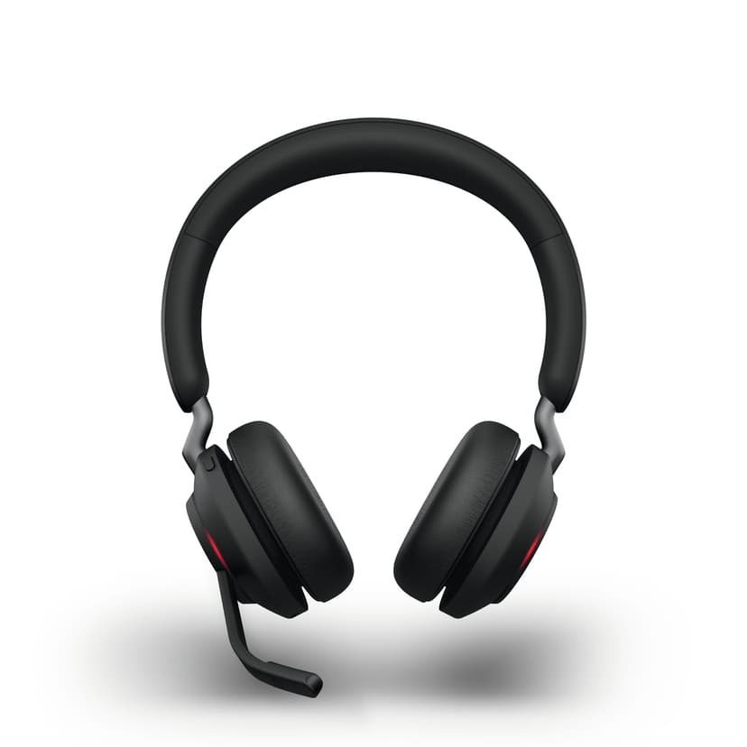 Jabra Evolve2 65 ja latausteline USB Type-C Musta Microsoft Teams