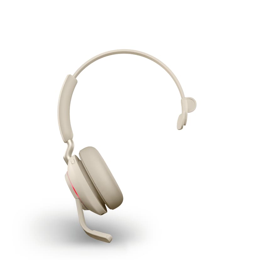 Jabra Evolve2 65 Stereo USB-C Avaya, Cisco, Unify, Mitel, Microsoft Teams, Zoom, Google Meet, Amazon Chime Beige