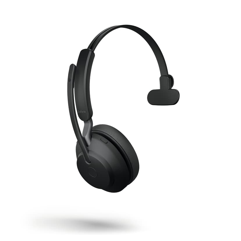 Jabra Evolve2 65 med laddningsställ USB Type-A UC Svart