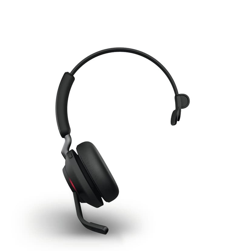Jabra Evolve2 65 med laddningsställ USB Type-A UC Svart