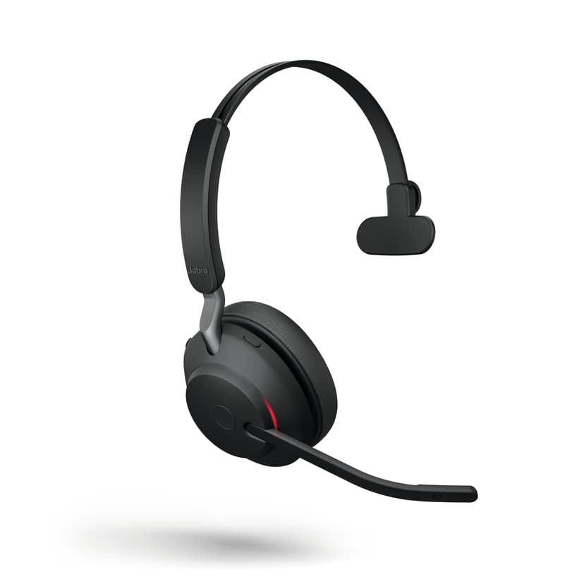 Jabra Evolve2 65 med laddningsställ USB Type-A UC Svart