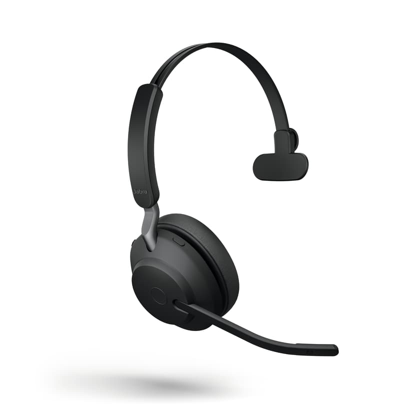 Jabra Evolve2 65 med laddningsställ USB Type-A UC Svart