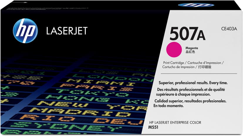 HP Toner Magenta 507A 6K - CE403A
