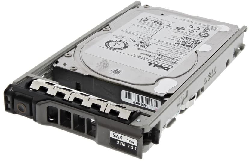 Dell HDD 2TB Nl SAS 7.2K 2.5" 512N 12G Hot Plug 2.5" 7200r/min SAS Harddisk