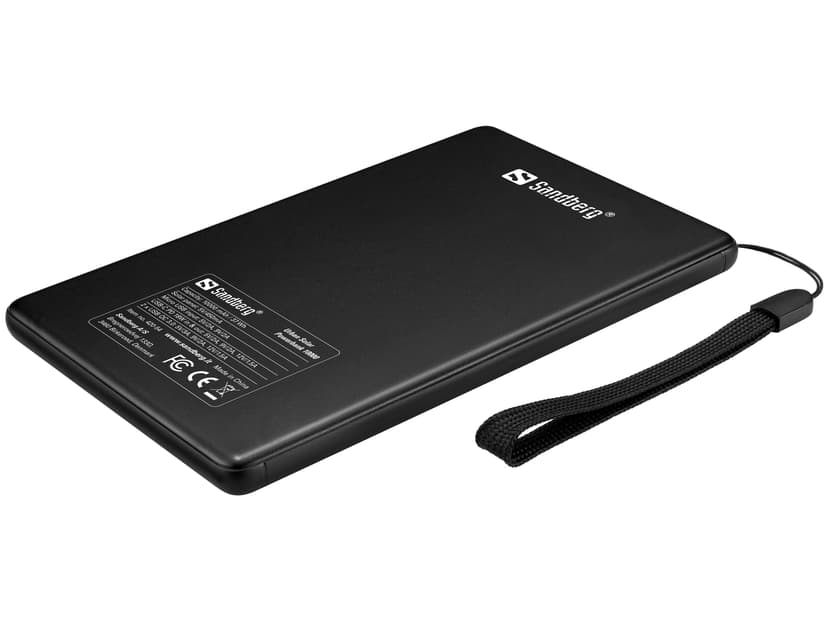 Sandberg Urban Solar Powerbank 10000mAh Svart