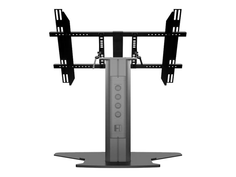 Multibrackets M Public Display Stand 80 HD Floorbase Single Musta