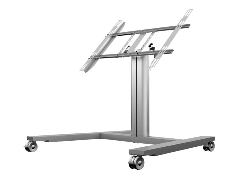 Multibrackets M Public Display Stand 80 HD Wheelbase Single Silver