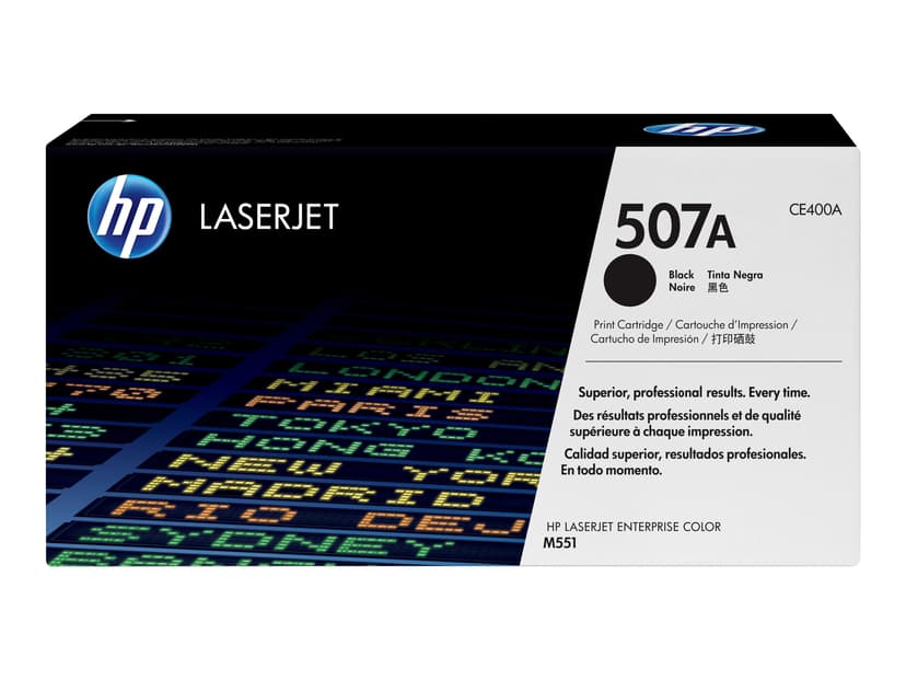 HP Värikasetti Musta 507A 5.5K - CE400A