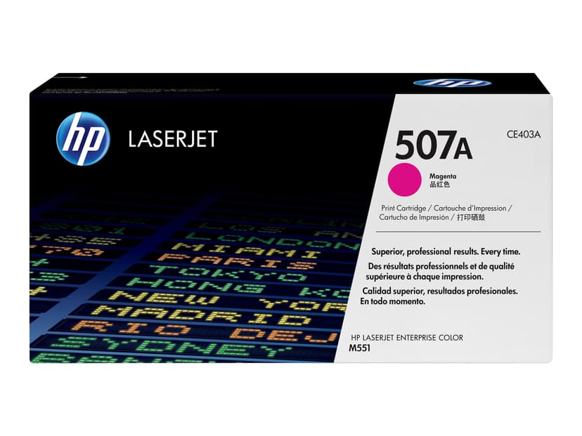 HP Värikasetti Magenta 507A 6K - CE403A