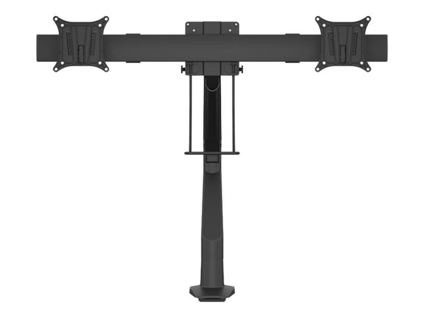 Multibrackets M VESA Gas Lift ArM Single W Duo Crossbar Musta