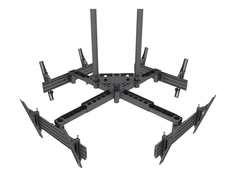 Multibrackets M Pro Series MBC4UHD 4 Displays 50"-75" Svart