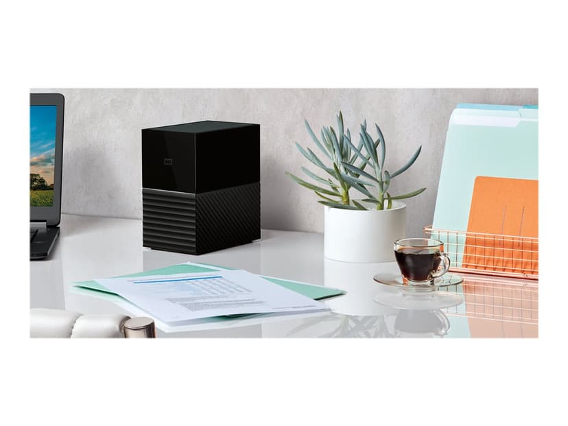 WD My Book DUO Desktop RAID 24TB Sort (WDBFBE0240JBK-EESN)