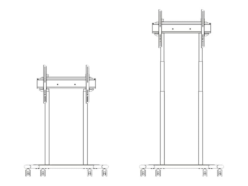 Multibrackets M Motorized Floorstand Flip 2 - WM55R/WM65R