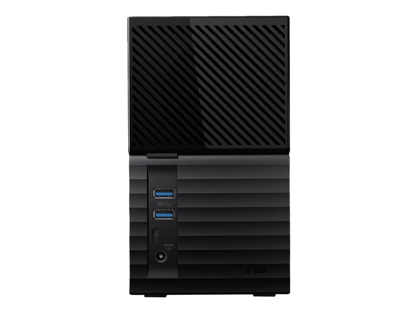 WD My Book DUO Desktop RAID 28TB Musta