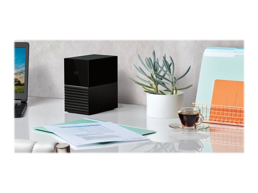 WD My Book DUO Desktop RAID 28TB Musta