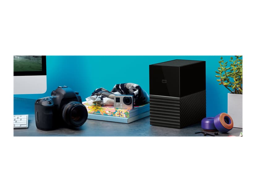 WD My Book DUO Desktop RAID 28TB Musta