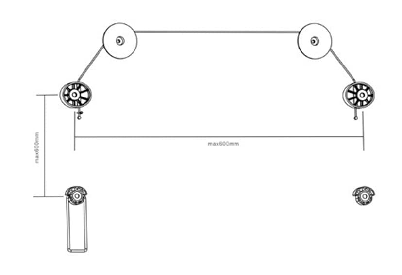 Prokord Ultraslim Picture Style Wall Mount
