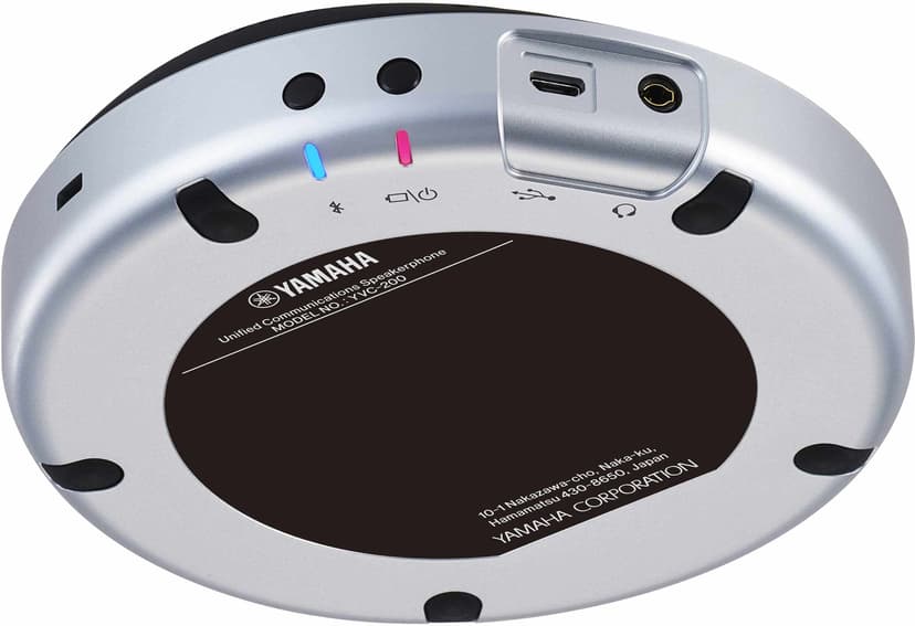 Yamaha YVC200 USB- & BT Conference Phone with rechargeble battery - Black