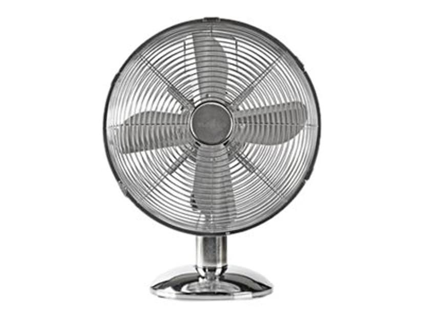 Nedis Bordsfläkt 30cm 35W 3-Hastigheter Krom