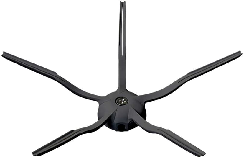 Roborock Sidoborstar i gummi för E4, S6, S5 Max, S6 Pure, S6 MaxV och S7 svart