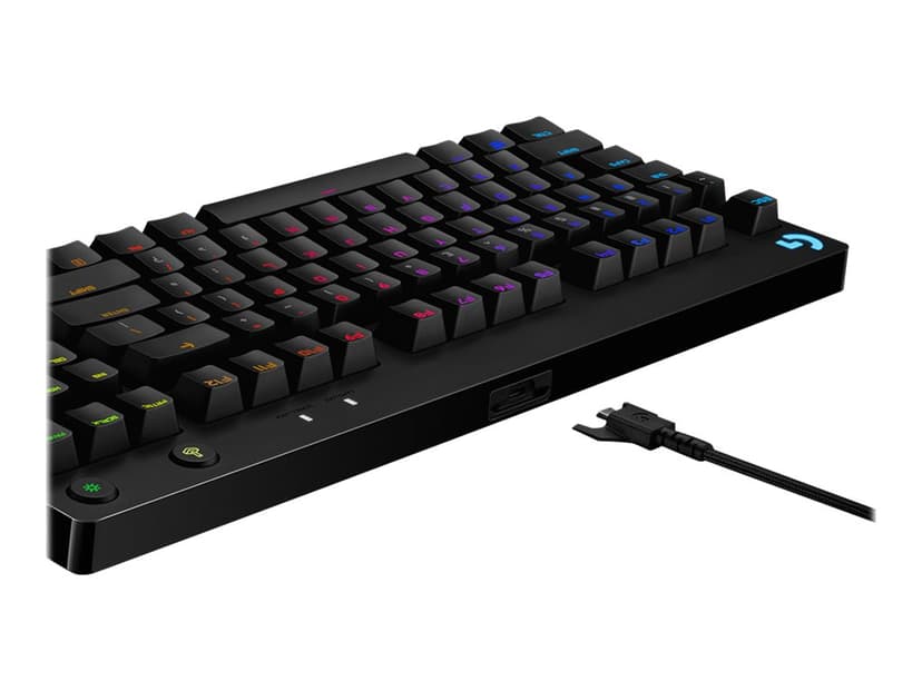 Logitech G Pro Mechanical Gaming Keyboard US Int Kabel Logitech GX Blue Amerikanskt internationellt