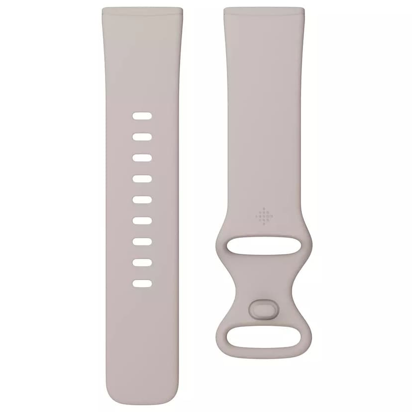 Fitbit Armbånd Large Lunar White - Versa 3/Sense